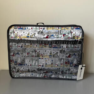 Lesportsac Moomin Large Organizer Packing Cube NWT